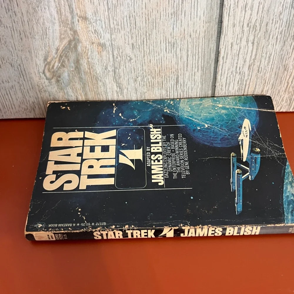 Star Trek 4 James Blish‎ Bantam Books 1971 Vintage Paperback 11th Printing